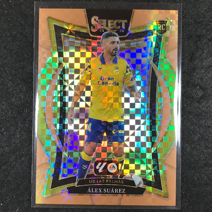 2024-25 Select La Liga ALEX SUAREZ Terrace Rookie Bronze Checker 18/59 #59