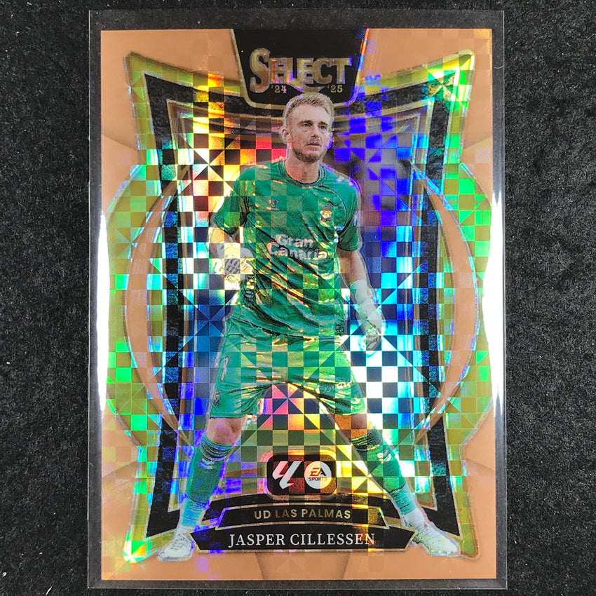 2024-25 Select La Liga JASPER CILLESSEN Terrace Bronze Checker 2/59 #60