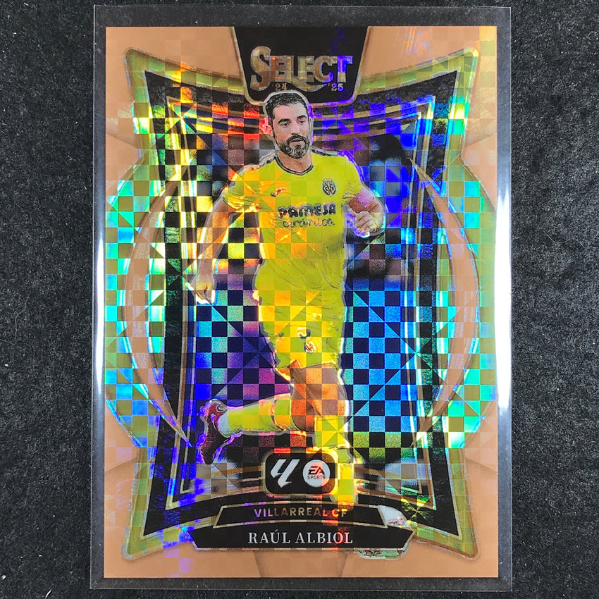 2024-25 Select La Liga RAUL ALBIOL Terrace Bronze Checker 13/59 #82