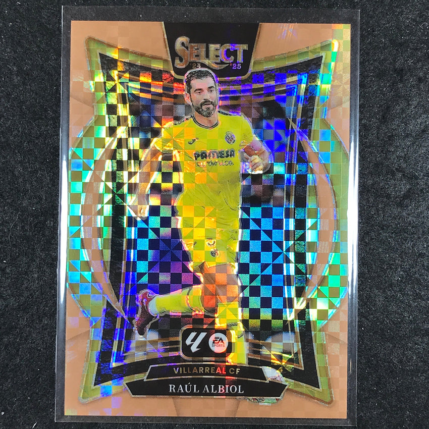 2024-25 Select La Liga RAUL ALBIOL Terrace Bronze Checker 38/59 #82