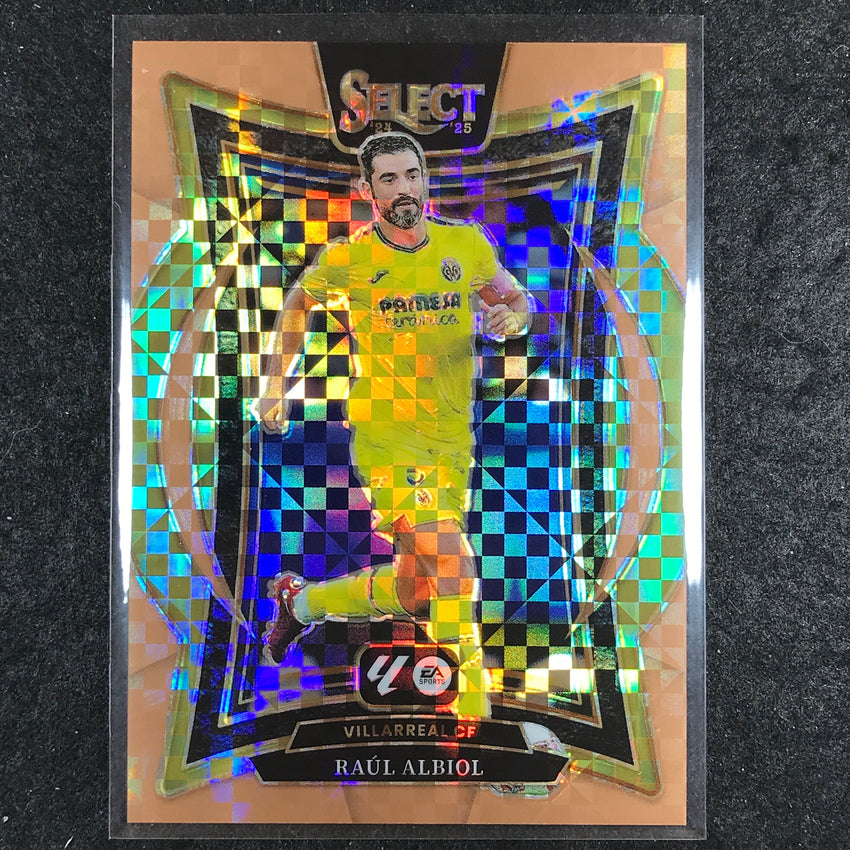 2024-25 Select La Liga RAUL ALBIOL Terrace Bronze Checker 32/59 #82