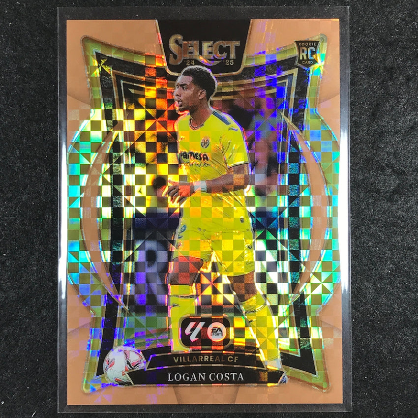 2024-25 Select La Liga LOGAN COSTA Terrace Rookie Bronze Checker 33/59 #83