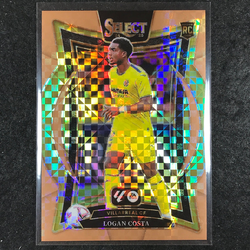 2024-25 Select La Liga LOGAN COSTA Terrace Rookie Bronze Checker 12/59 #83