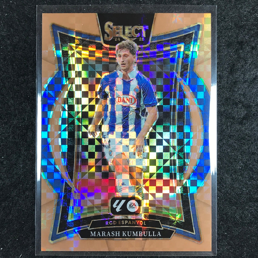 2024-25 Select La Liga MARASH KUMBULLA Terrace Bronze Checker 46/59 #88