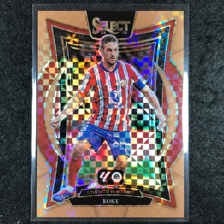 2024-25 Select La Liga KOKE Terrace Bronze Checker 49/59 #97