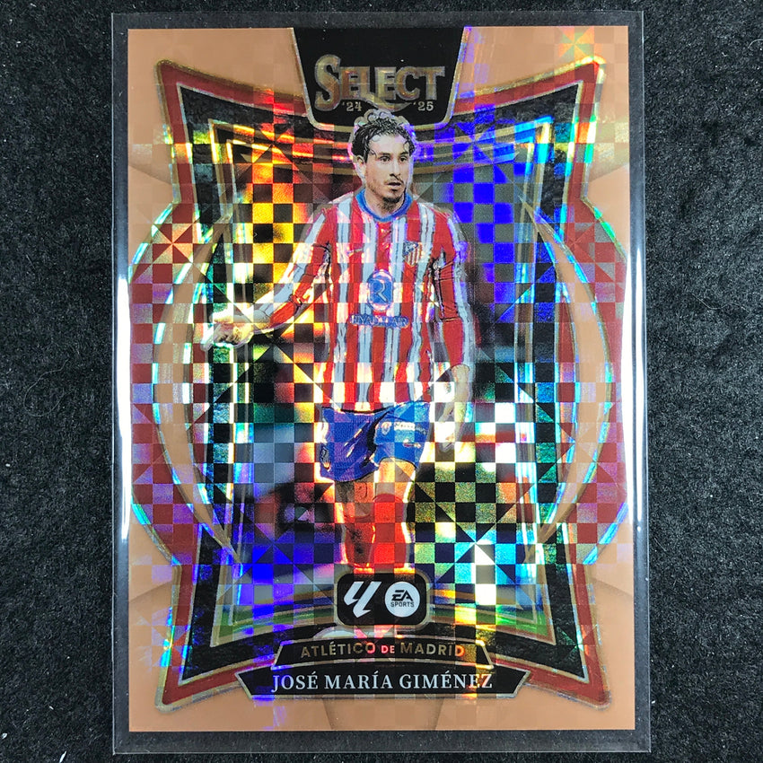 2024-25 Select La Liga JOSE MARIA GIMENEZ Terrace Bronze Checker 24/59 #99