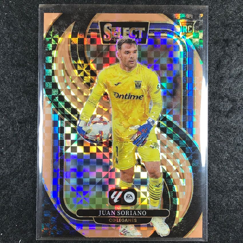 2024-25 Select La Liga JUAN SORIANO Mezzanine Rookie Bronze Checker 46/59 #108