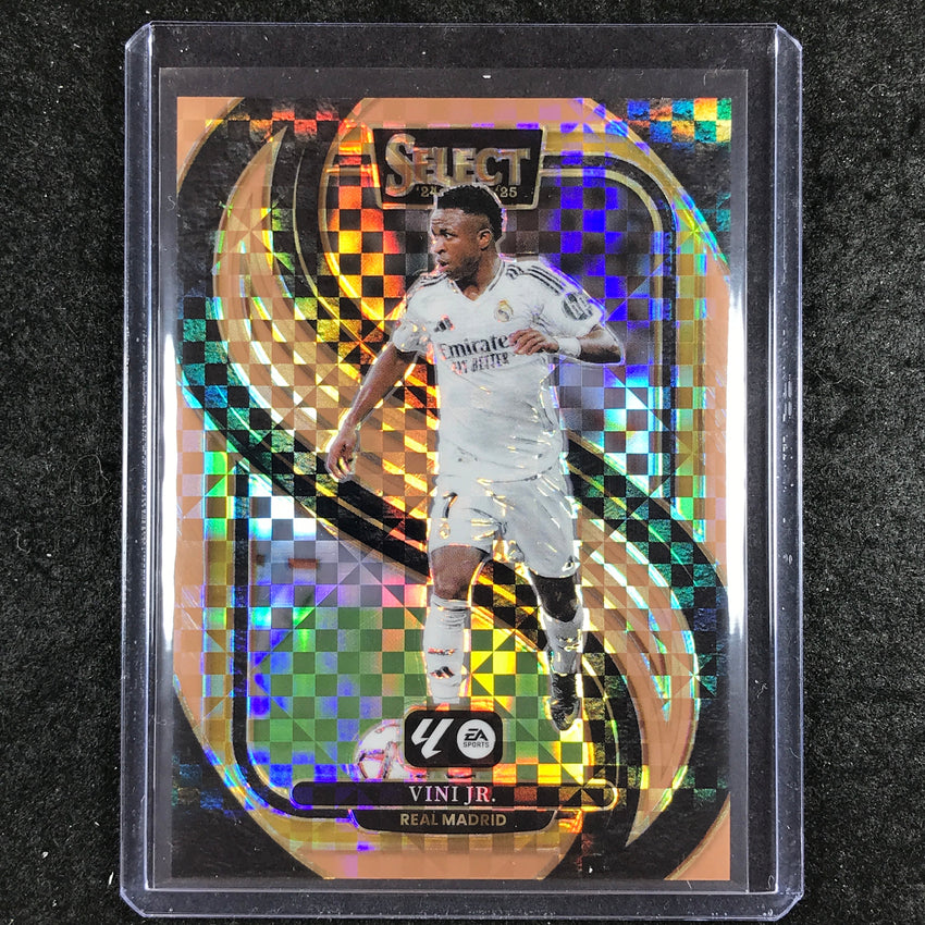 2024-25 Select La Liga VINI JR. Mezzanine Bronze Checker 10/59 #112