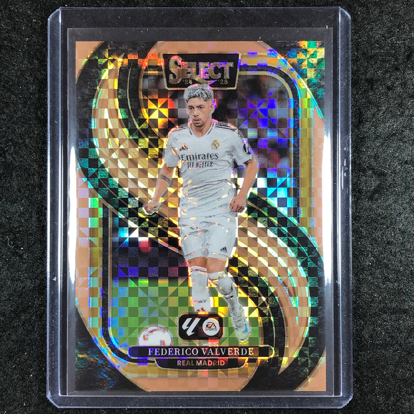 2024-25 Select La Liga FEDERICO VALVERDE Mezzanine Bronze Checker 31/59 #114