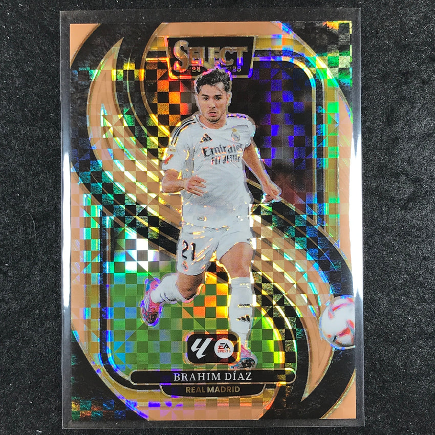 2024-25 Select La Liga BRAHIM DIAZ Mezzanine Bronze Checker 45/59 #118