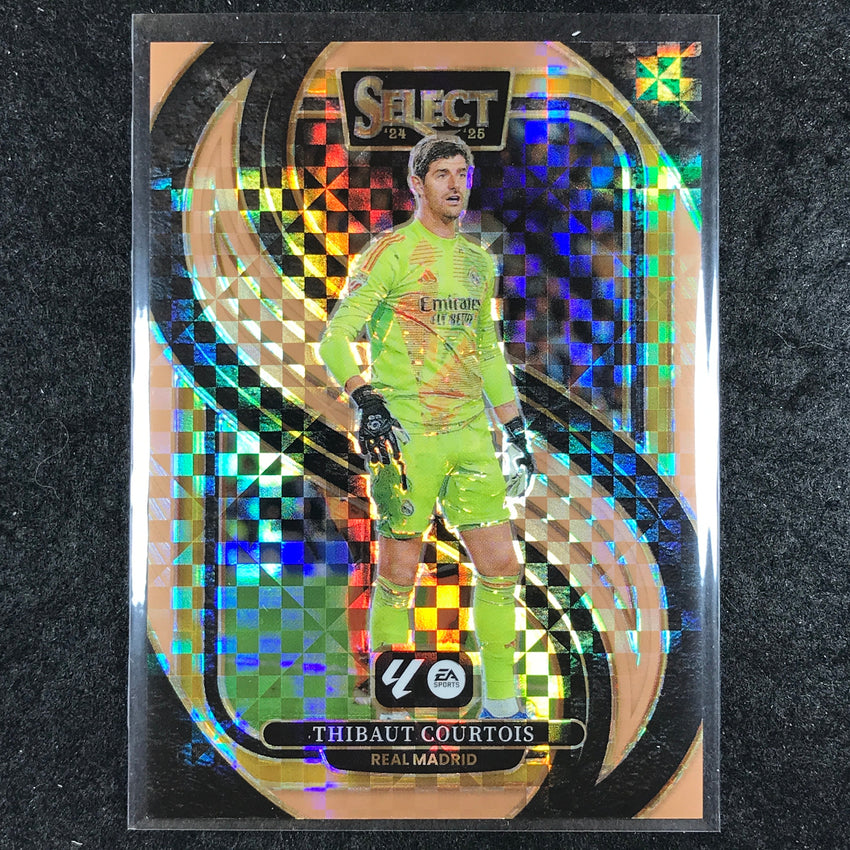 2024-25 Select La Liga THIBAUT COURTOIS Mezzanine Bronze Checker 50/59 #120