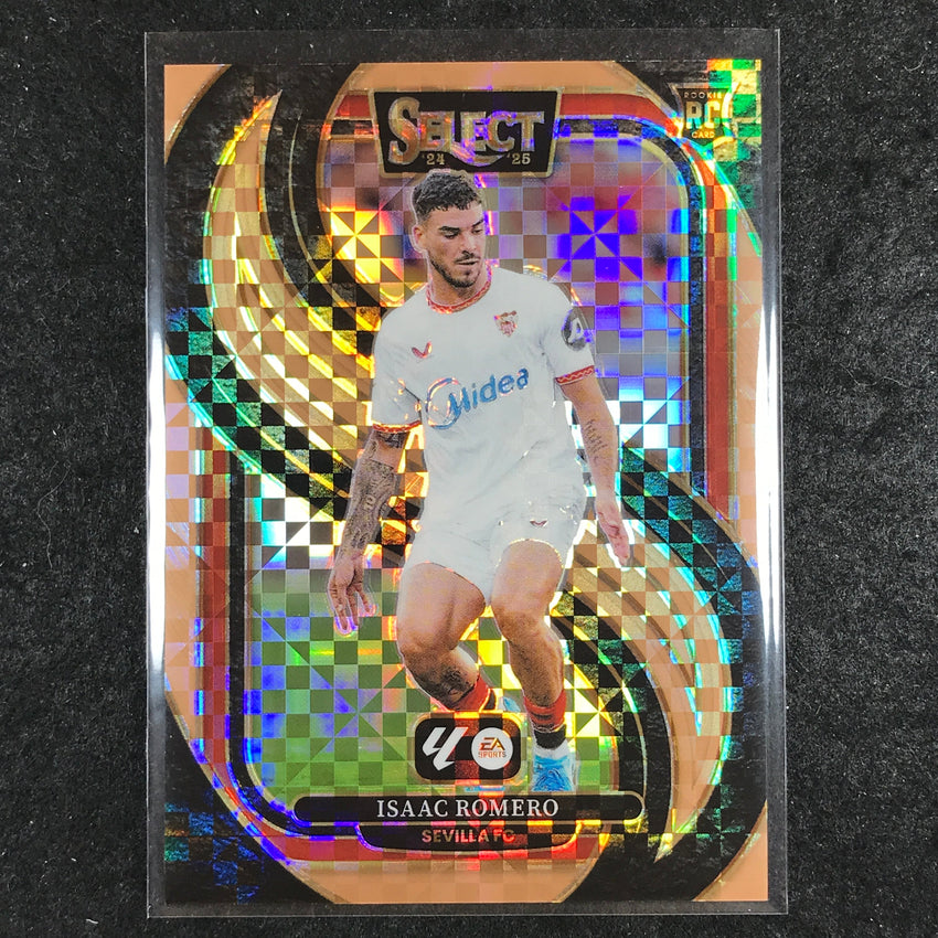 2024-25 Select La Liga ISAAC ROMERO Mezzanine Rookie Bronze Checker 15/59 #124