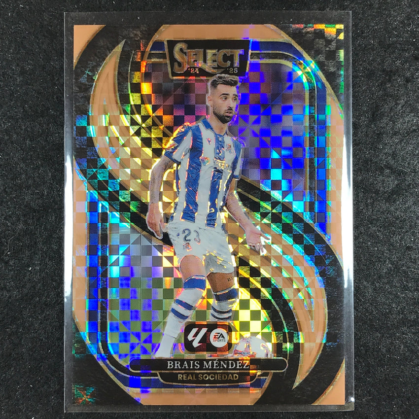 2024-25 Select La Liga BRAIS MENDEZ Mezzanine Bronze Checker 8/59 #145