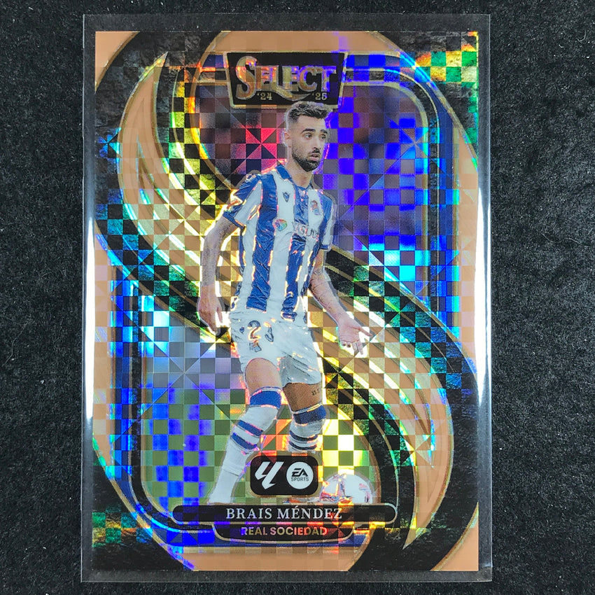 2024-25 Select La Liga BRAIS MENDEZ Mezzanine Bronze Checker 13/59 #145
