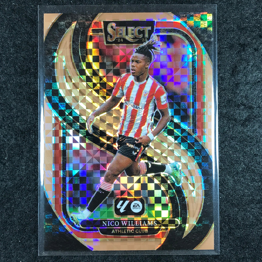 2024-25 Select La Liga NICO WILLIAMS Mezzanine Bronze Checker 36/59 #166