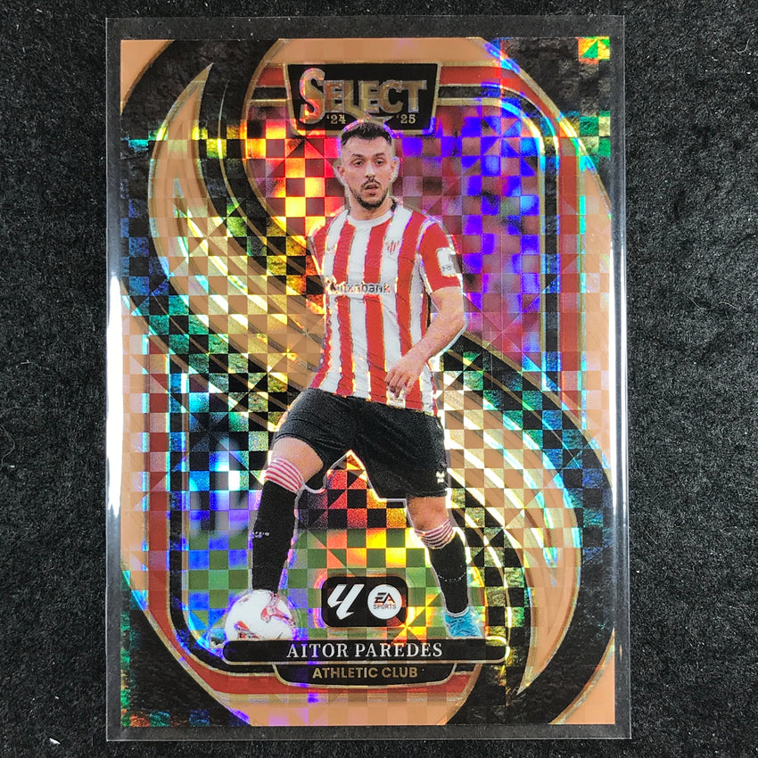2024-25 Select La Liga AITOR PAREDES Mezzanine Bronze Checker 38/59 #171