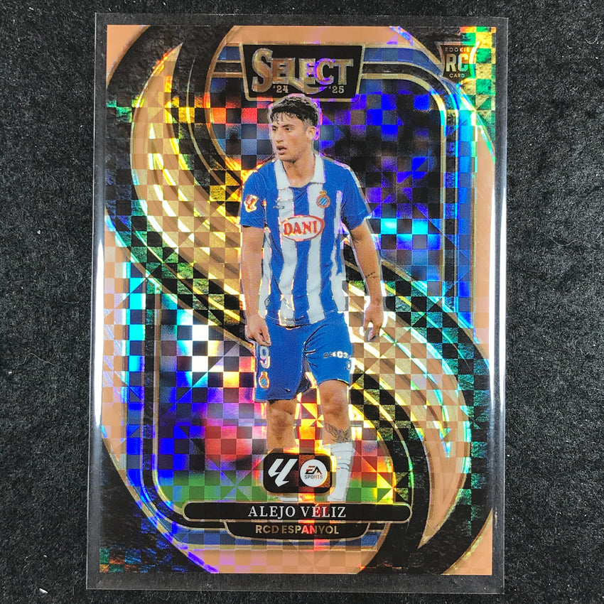 2024-25 Select La Liga ALEJO VELIZ Mezzanine Rookie Bronze Checker 17/59 #182