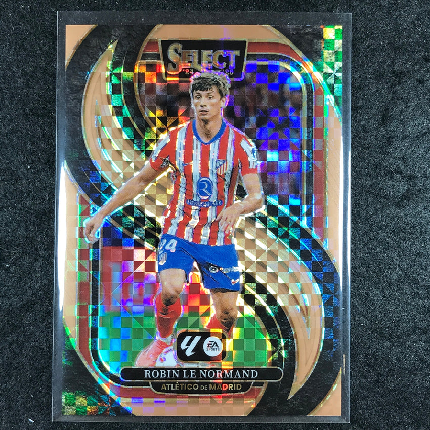 2024-25 Select La Liga ROBIN LE NORMAND Mezzanine Bronze Checker 52/59 #193