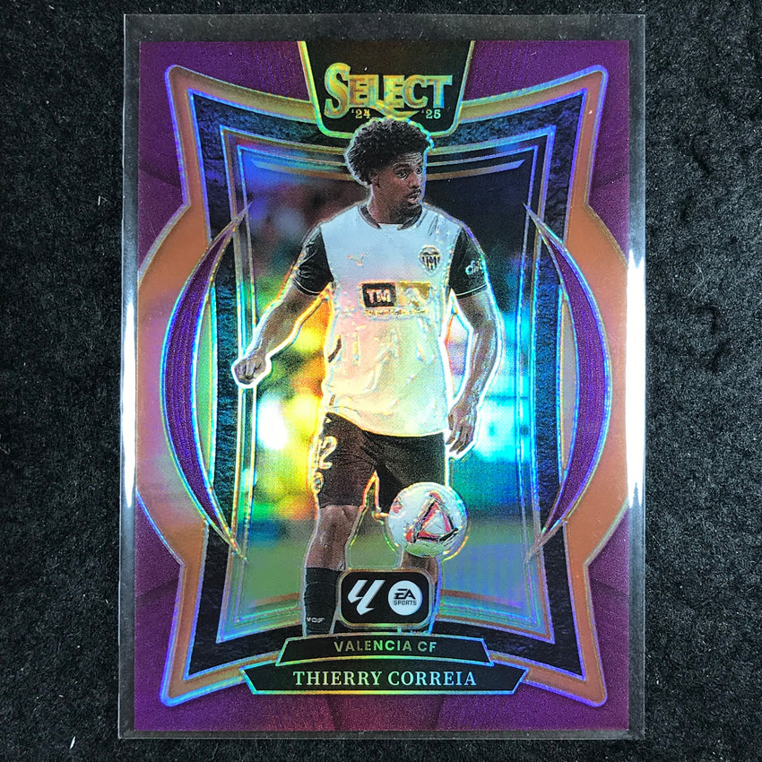 2024-25 Select La Liga THIERRY CORREIA Terrace Purple /99 #5