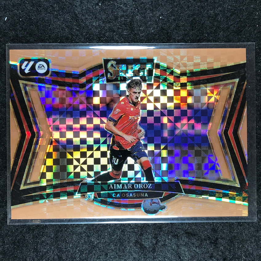 2024-25 Select La Liga AIMAR OROZ Field Level Bronze Checker 32/59 #208