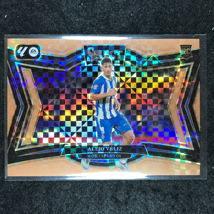 2024-25 Select La Liga ALEJO VELIZ Field Level Rookie Bronze Checker 4/59 #226