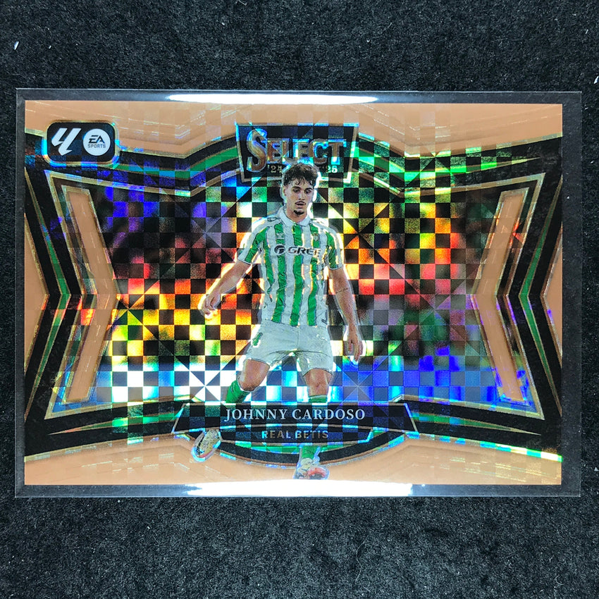 2024-25 Select La Liga JOHNNY CARDOSO Field Level Bronze Checker 31/59 #230