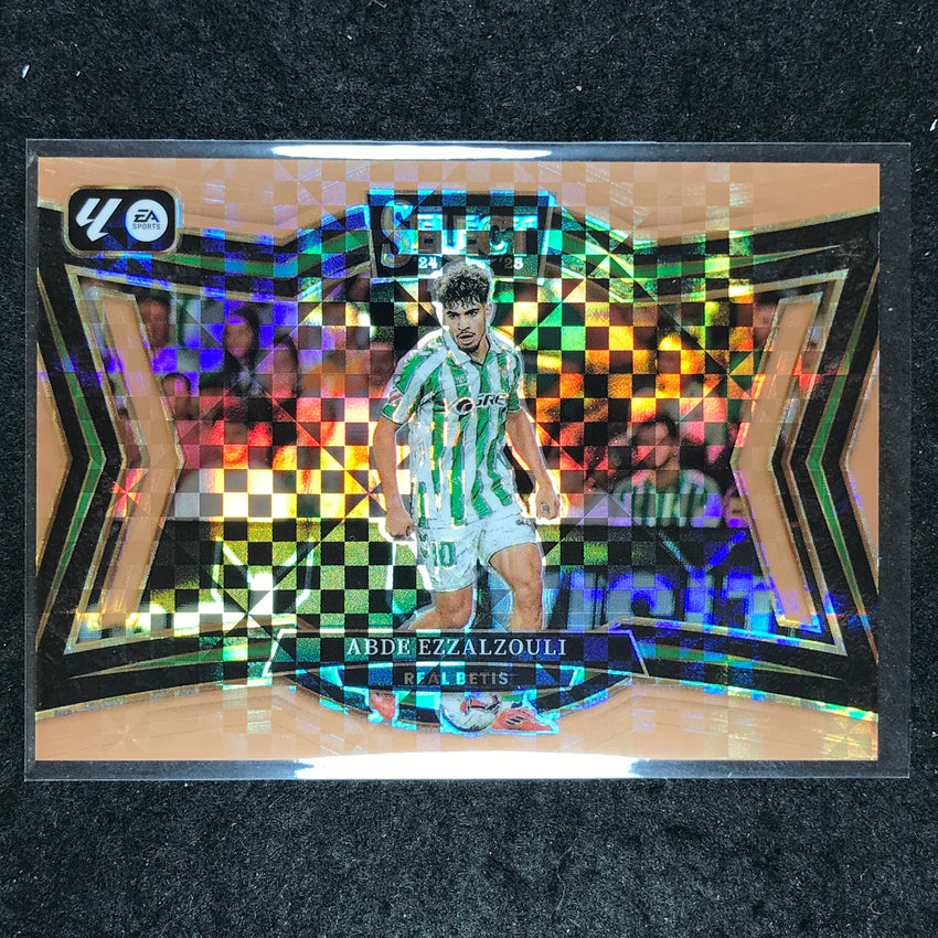 2024-25 Select La Liga ABDE EZZALZOULI Field Level Bronze Checker 24/59 #231