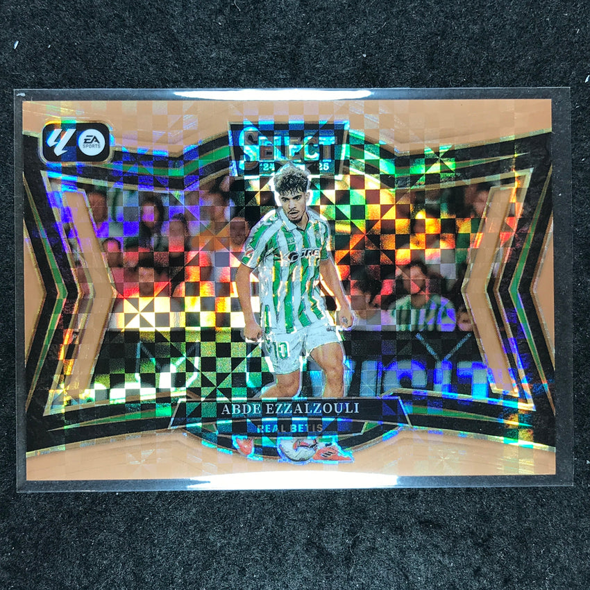 2024-25 Select La Liga ABDE EZZALZOULI Field Level Bronze Checker 48/59 #231