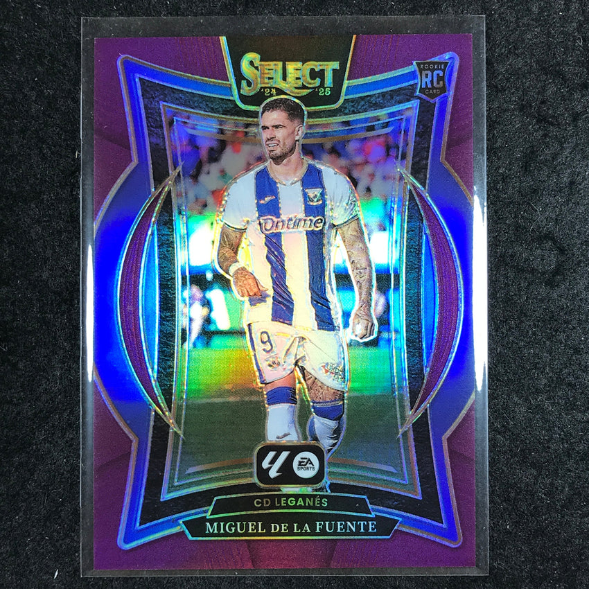 2024-25 Select La Liga MIGUEL DE LA FUENTE Terrace Rookie Purple /99 #12