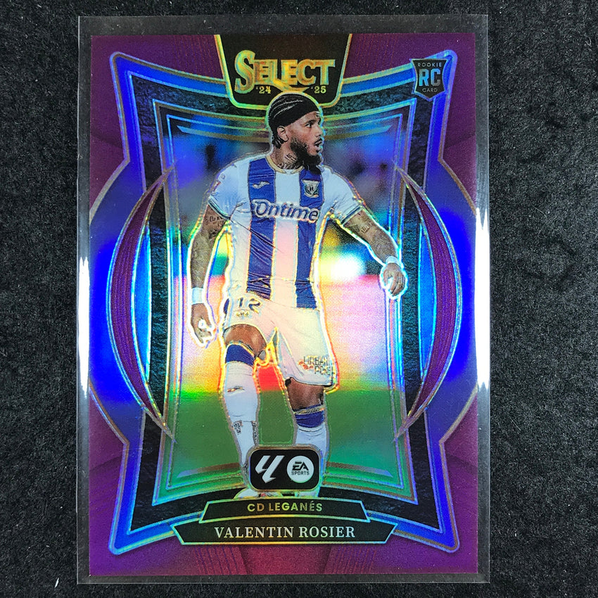 2024-25 Select La Liga VALENTIN ROSIER Terrace Rookie Purple /99 #13