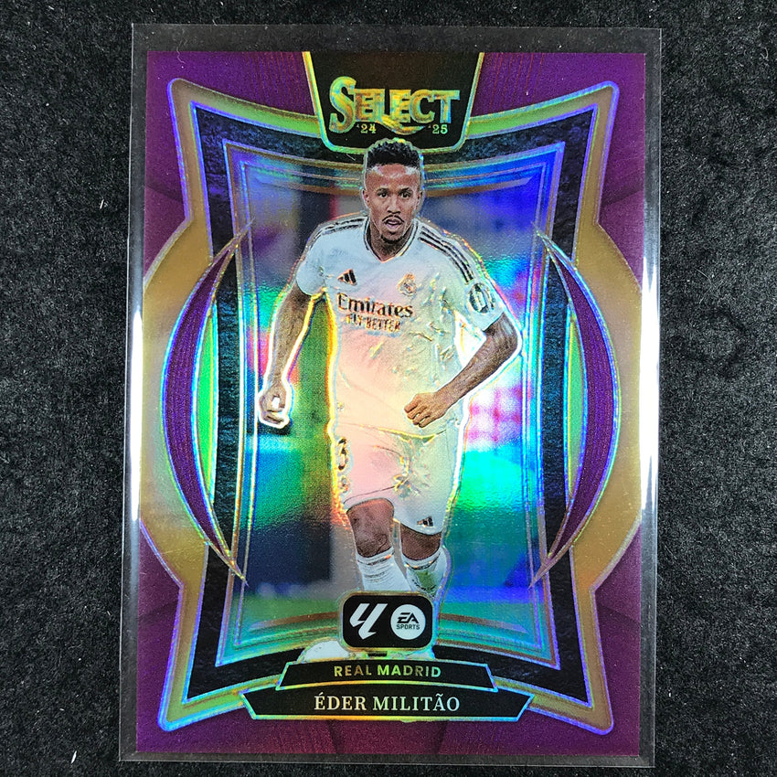 2024-25 Select La Liga EDER MILITAO Terrace Purple /99 #17