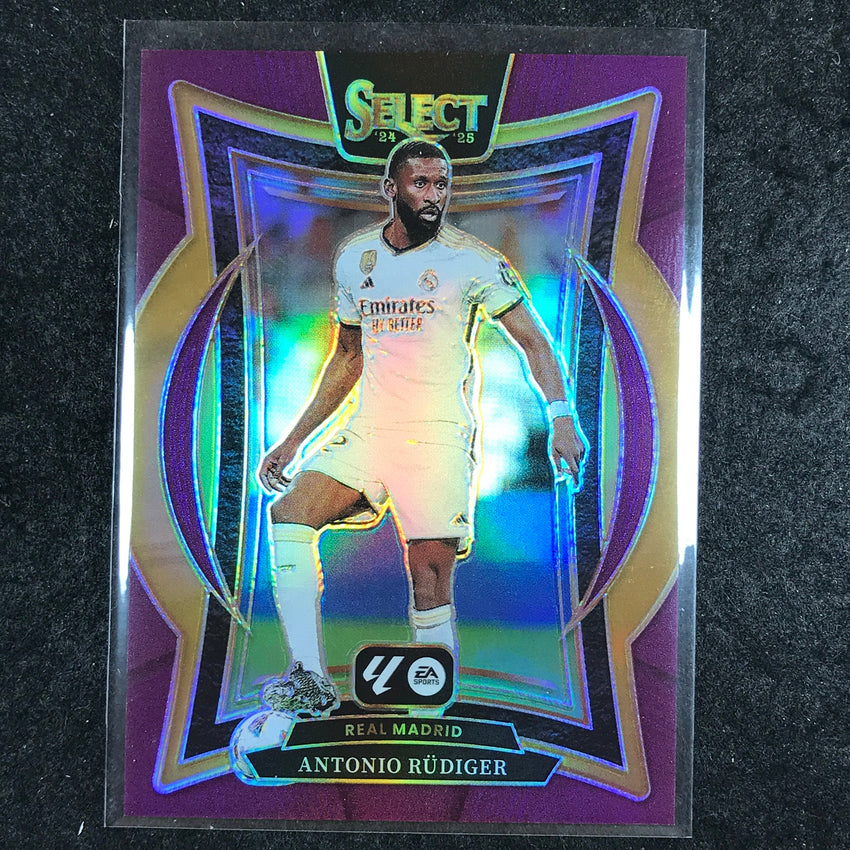 2024-25 Select La Liga ANTONIO RUDIGER Terrace Purple /99 #18