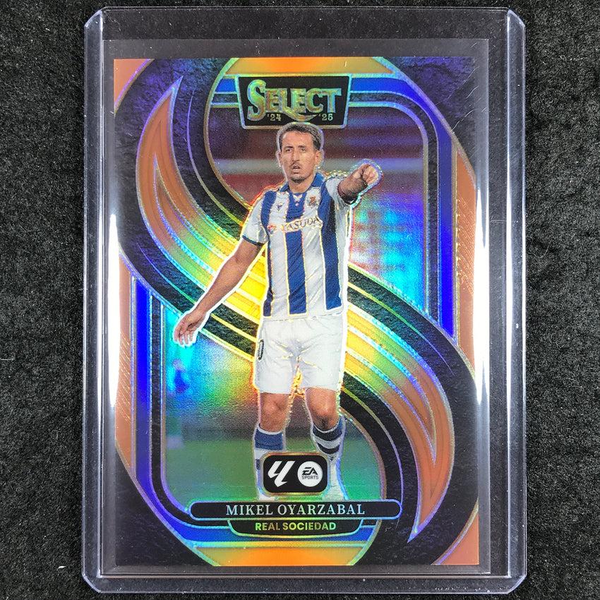 2024-25 Select La Liga MIKEL OYARZABAL Mezzanine Orange 36/49 #146