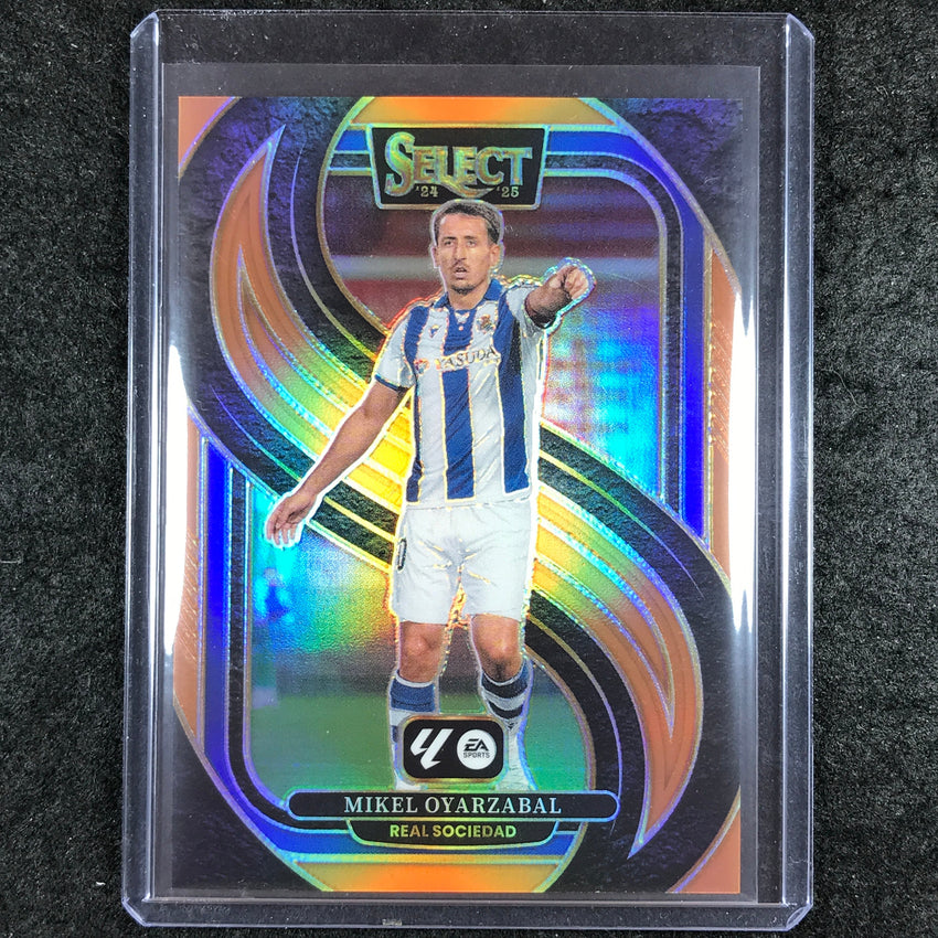 2024-25 Select La Liga MIKEL OYARZABAL Mezzanine Orange 44/49 #146