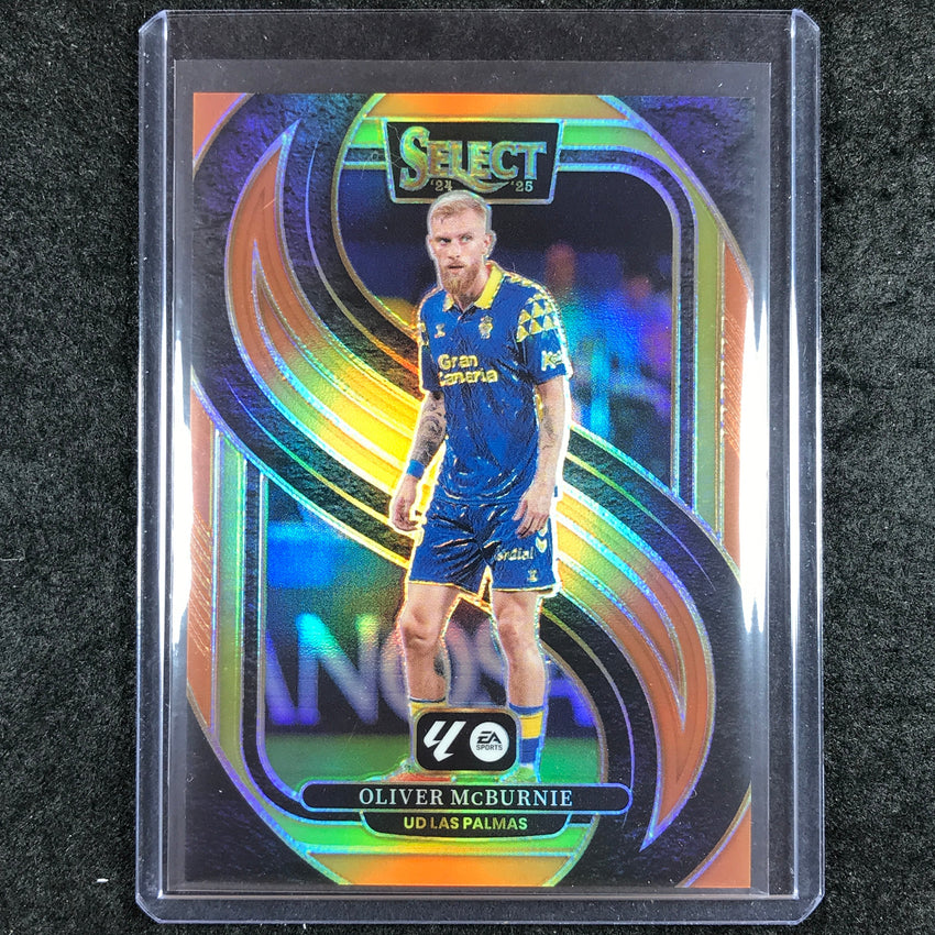 2024-25 Select La Liga OLIVER MCBURNIE Mezzanine Orange 31/49 #162