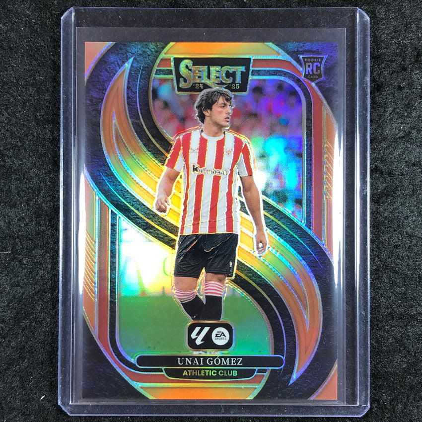 2024-25 Select La Liga UNAI GOMEZ Mezzanine Rookie Orange 36/49 #170