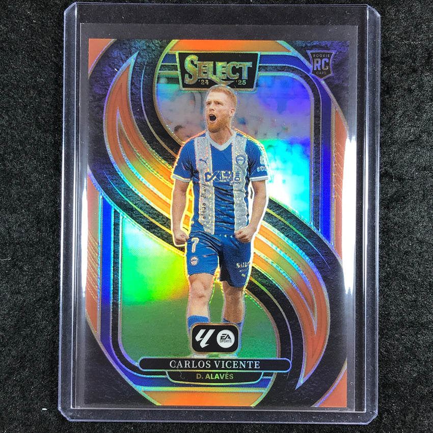 2024-25 Select La Liga CARLOS VICENTE Mezzanine Rookie Orange 32/49 #172