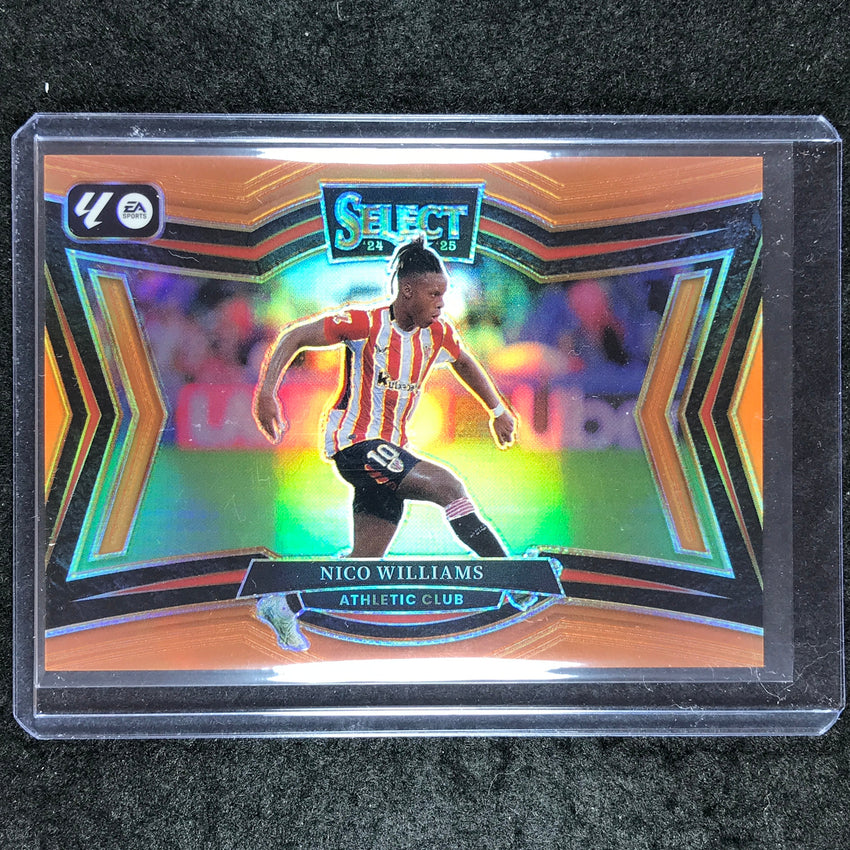 2024-25 Select La Liga NICO WILLIAMS Field Level Orange 28/49 #202