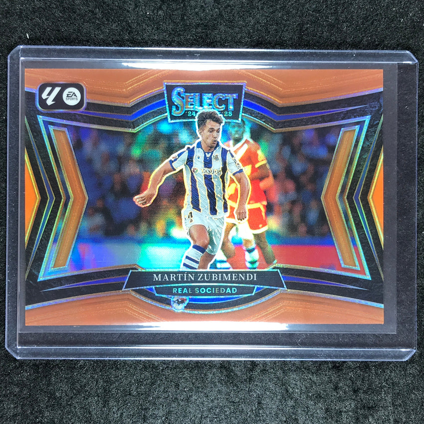 2024-25 Select La Liga MARTIN ZUBIMENDI Field Level Orange 35/49 #237