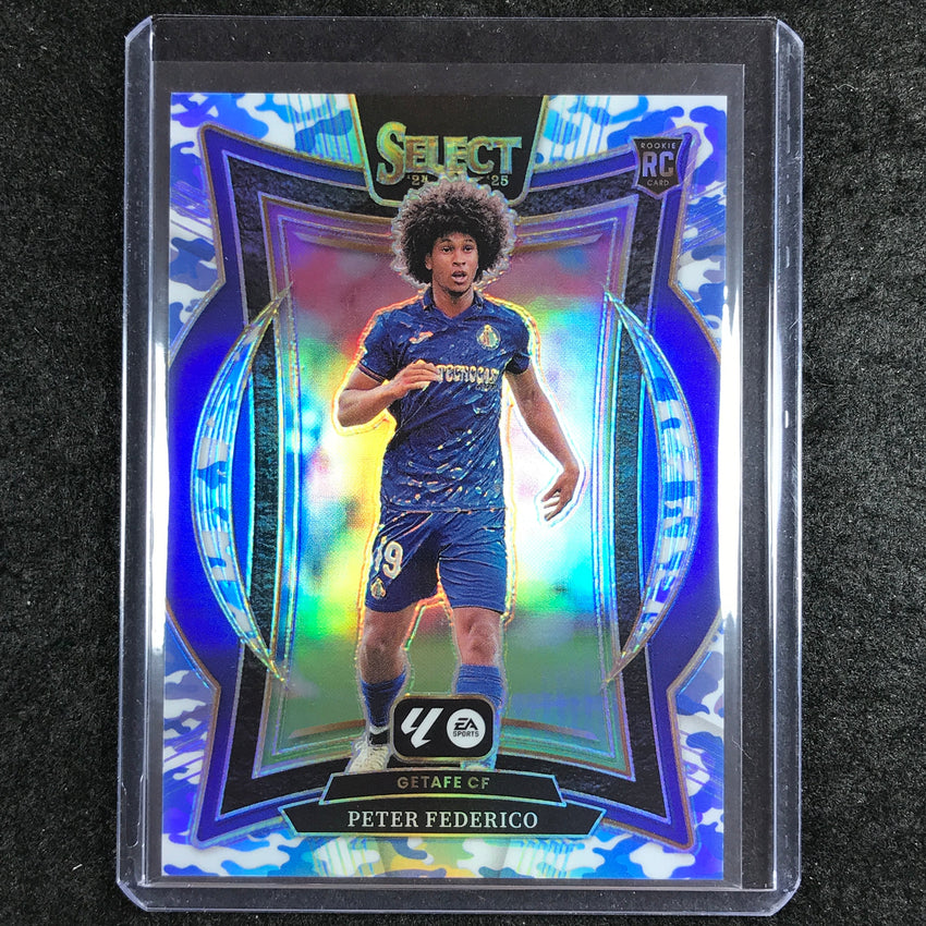 2024-25 Select La Liga PETER FEDERICO Terrace Rookie Winter Camo 23/30 #44