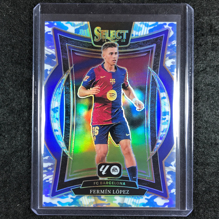 2024-25 Select La Liga FERMIN LOPEZ Terrace Winter Camo 21/30 #54