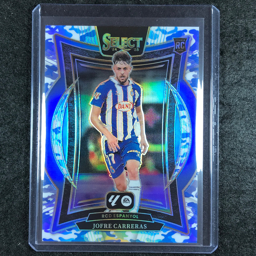 2024-25 Select La Liga JOFRE CARRERAS Terrace Rookie Winter Camo 8/30 #87