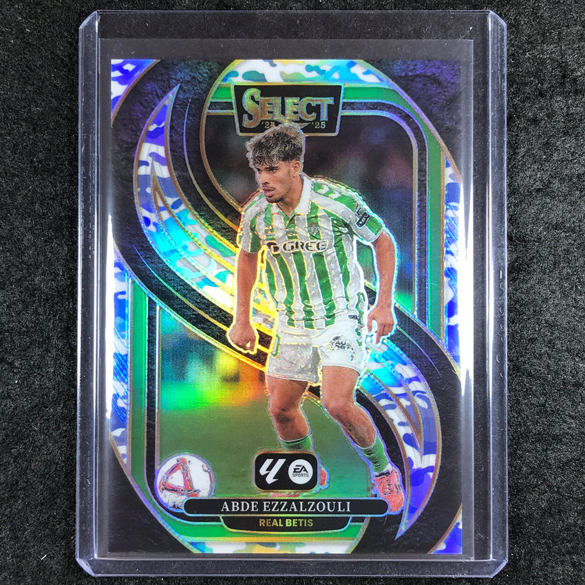 2024-25 Select La Liga ABDE EZZALZOULI Mezzanine Winter Camo 14/30 #133