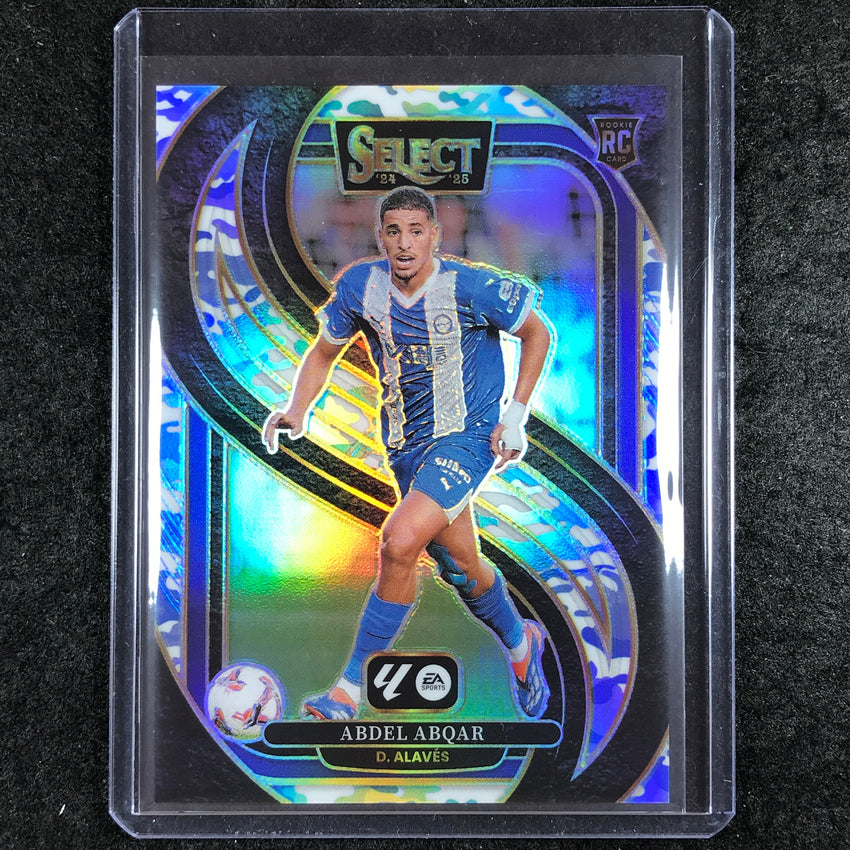 2024-25 Select La Liga ABDEL ABQAR Mezzanine Rookie Winter Camo 29/30 #174