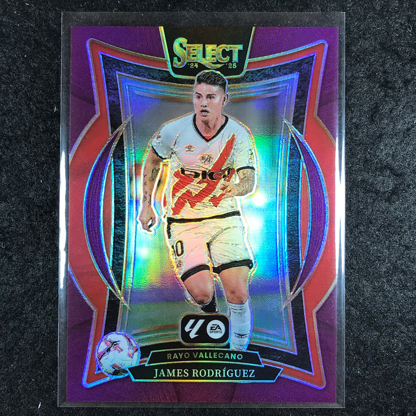 2024-25 Select La Liga JAMES RODRIGUEZ Terrace Purple /99 #31