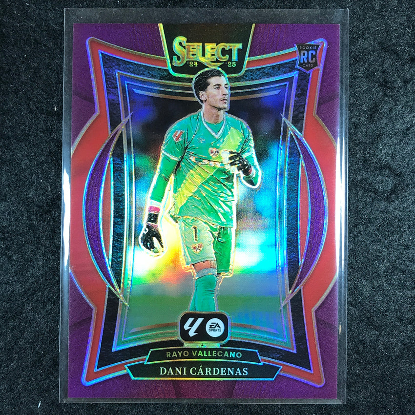 2024-25 Select La Liga DANI CARDENAS Terrace Rookie Purple /99 #32