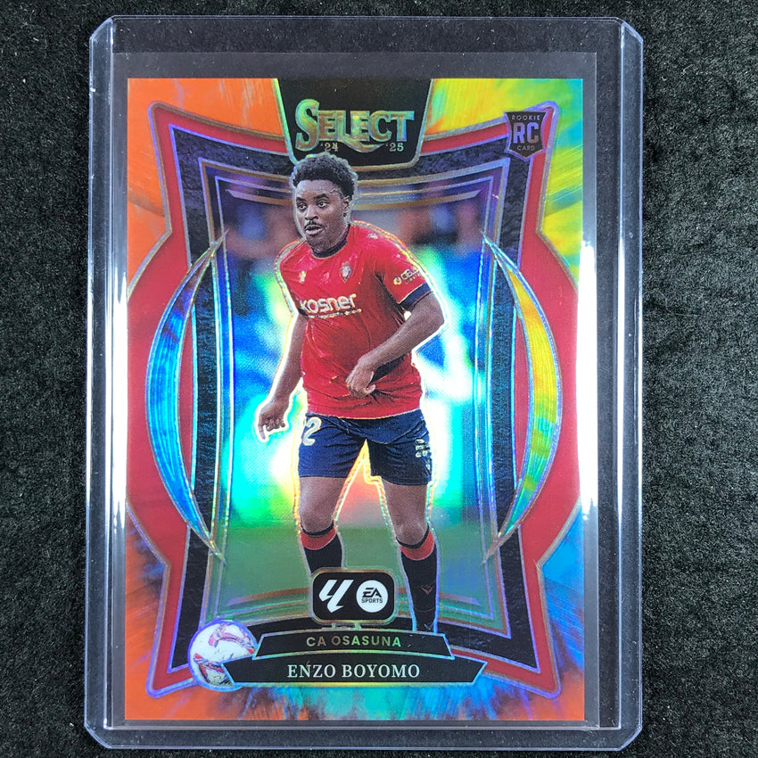 2024-25 Select La Liga ENZO BOYOMO Terrace Rookie Tie-Dye 24/25 #61