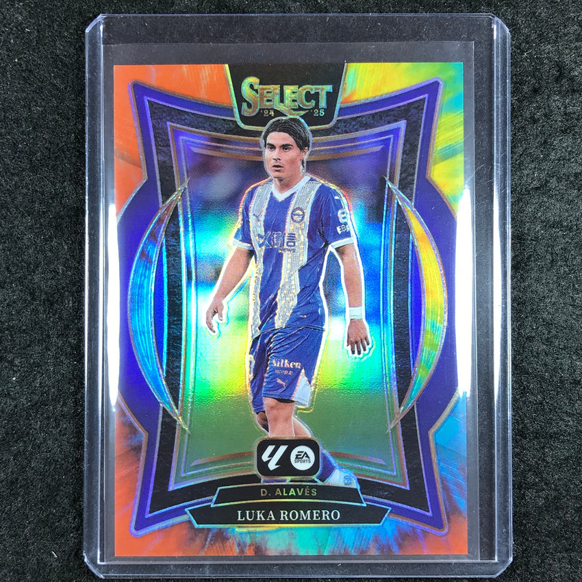 2024-25 Select La Liga LUKA ROMERO Terrace Tie-Dye 6/25 #74