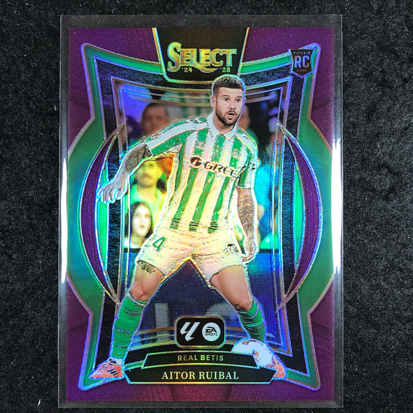 2024-25 Select La Liga AITOR RUIBAL Terrace Rookie Purple /99 #37