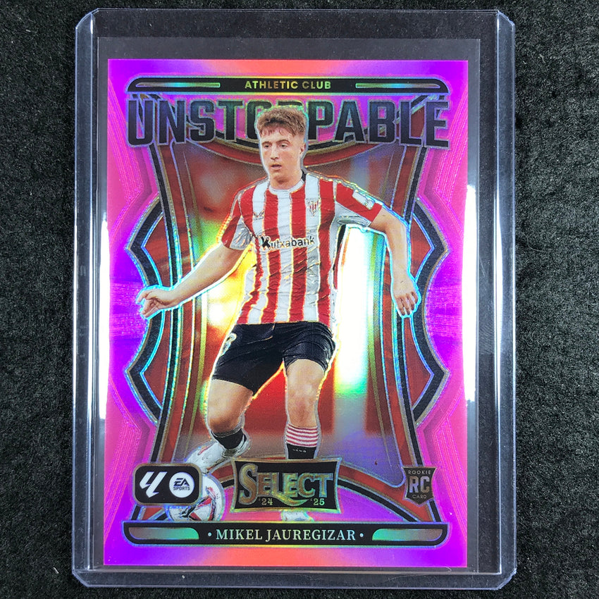 2024-25 Select La Liga MIKEL JAUREGIZAR Unstoppable Rookie Pink 3/25 #1